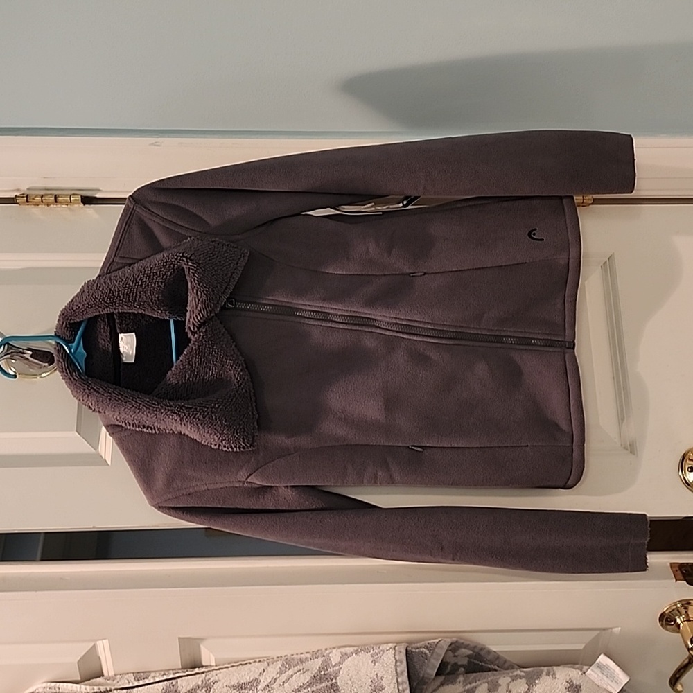 HEAD Asymmetrical Zippered Fleece Jacket